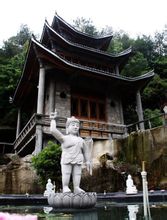 浙江天台山慈恩寺 浴佛池