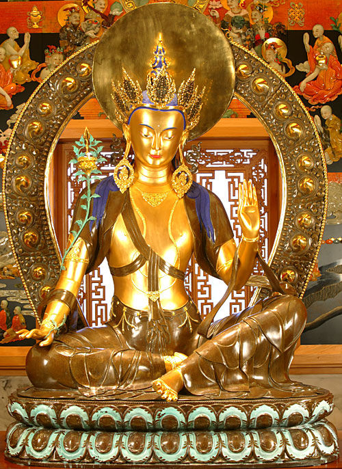 【精美庄严】<wbr>藏传佛教中的八大菩萨，见者福寿无量